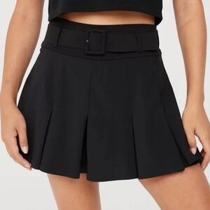 Offline by Aerie Pleated Belted Tennis Skirt, NEW